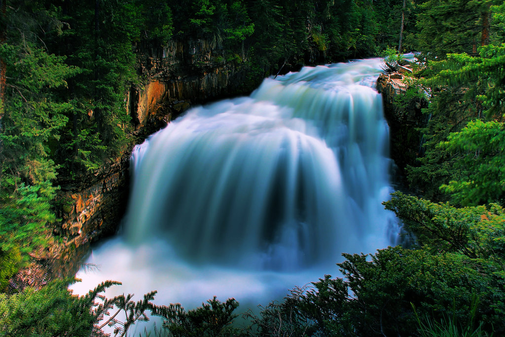 Ouzel falls outlet yellowstone